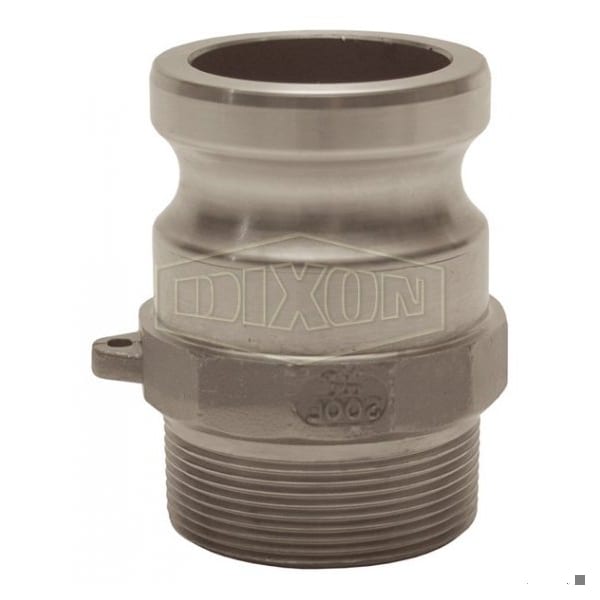 Type F Cam and Groove Adapter, 1 in, Male Adapter x MNPT, Hastelloy CW12MW, Domestic
